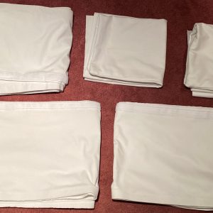 Babylon Drape Set (White)