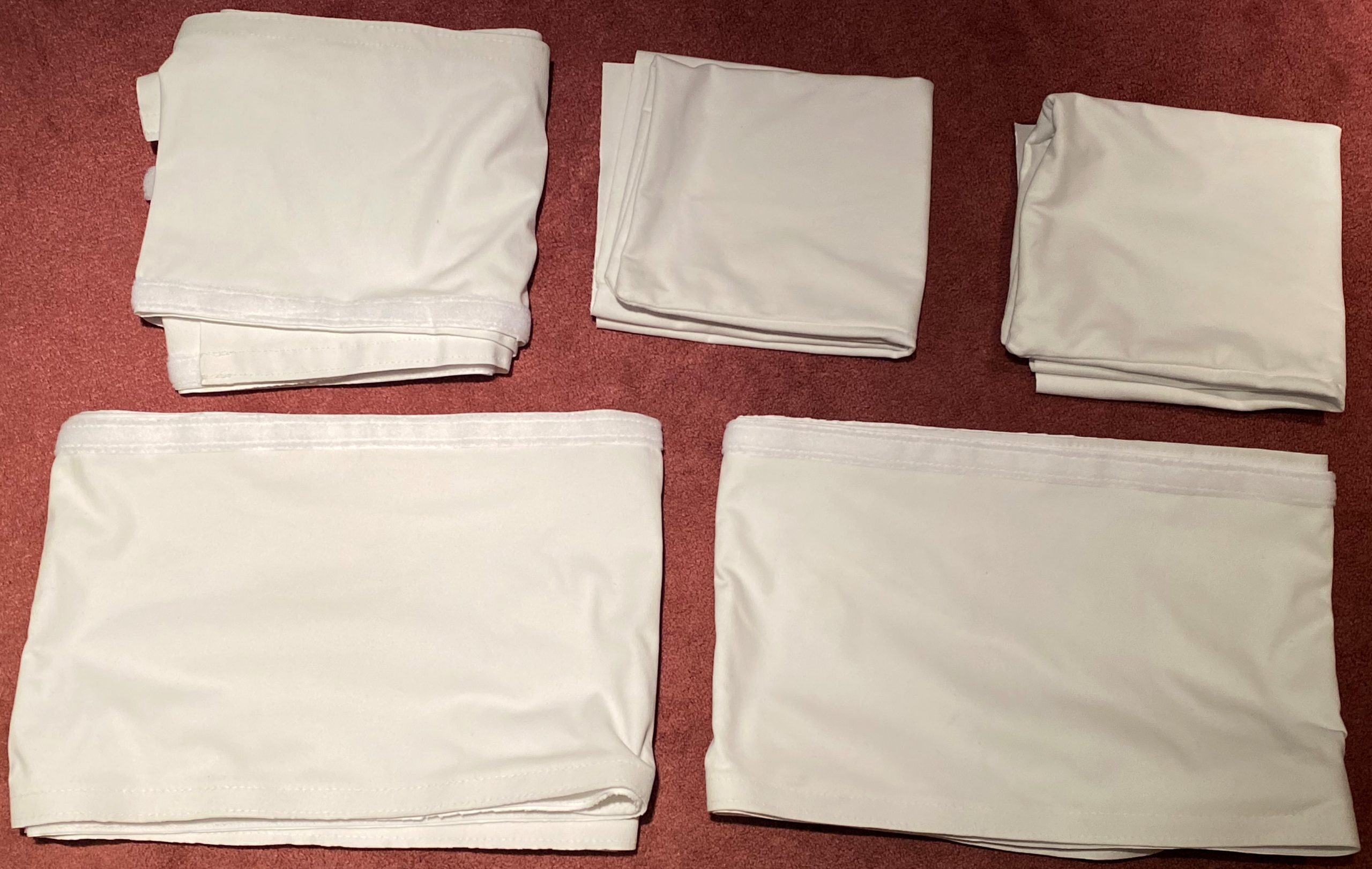 Babylon Drape Set (White)